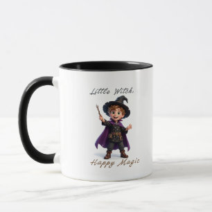 Mug Petit garçon sorcière Grande magie Halloween migno