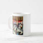 Mug Petit garçon sur carrousel (Devant gauche)