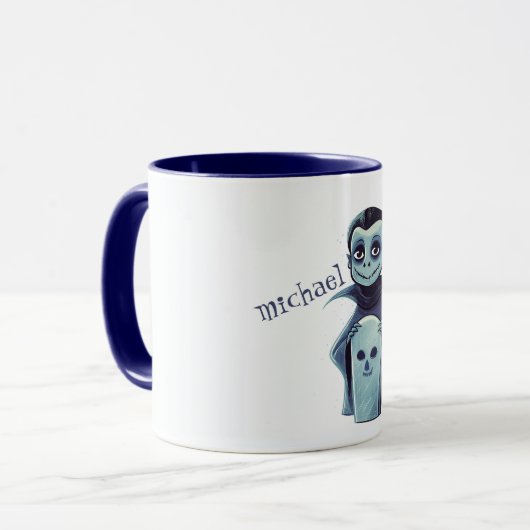 Mug Petit garçon vampire (Devant gauche)