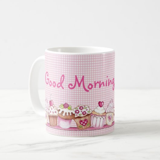 Mug Petit gâteau bonjour (Devant gauche)