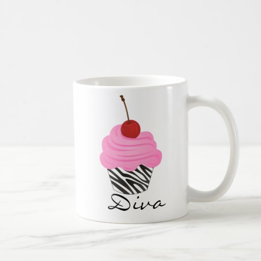 Mug Petit gâteau de diva (Droite)