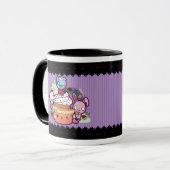 Mug Petit gâteau de Kawaii attaqué ! (Devant gauche)