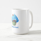 Mug Petit gâteau Mustached doux (Devant droit)