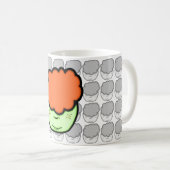 Mug Petit gingembre raboté (dessin humoristique comme (Devant droit)