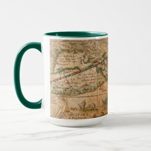 Mug Petit groupe de l'Afrique d'un globe (Gauche)