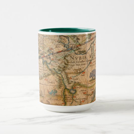 Mug Petit groupe de l'Afrique d'un globe (Centre)