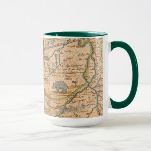 Mug Petit groupe de l'Afrique d'un globe