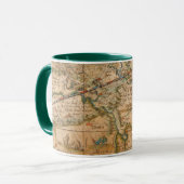 Mug Petit groupe de l'Afrique d'un globe (Devant gauche)