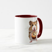 Mug Petit Hamster Cute Tenant Un Muffin (Devant droit)