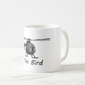 Mug Petit hélicoptère de l'oiseau MH-6 (Devant droit)