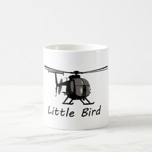 Mug Petit hélicoptère de l'oiseau MH-6