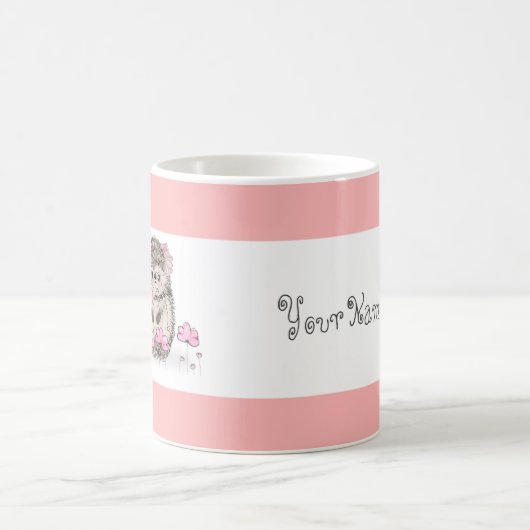 Mug Petit Hérisson rose (Centre)