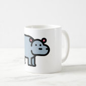 Mug Petit Hippopotame (Devant droit)