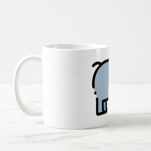 Mug Petit Hippopotame (Gauche)