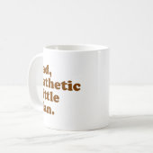 Mug Petit homme triste et pathétique (Devant gauche)