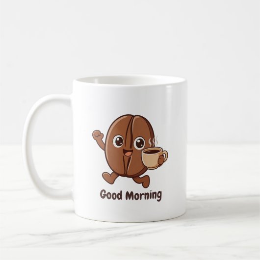 Mug Petit Kaka – Bonjour  (Gauche)