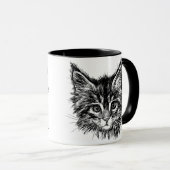 Mug Petit Kitten mignon (Devant droit)