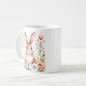 Mug Petit lapin de Pâques Vintage (Devant gauche)