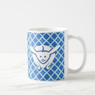 Mug Petit lapin japonais, bleu