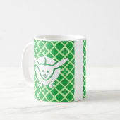 Mug Petit lapin japonais, vert (Devant gauche)