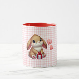 Mug Petit lapin lapin lapin de la Saint-Valentin