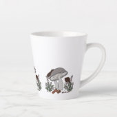 mug petit latte champignon chenille (Droite)