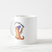 Mug Petit Magicien Blague de Lézard Drôle (Devant gauche)
