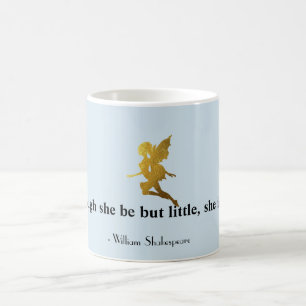 Mug Petit Mais Fierce Citation Fée Silhouette Musique