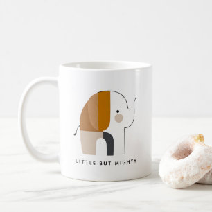 Mug Petit Mais Puissant Éléphant minimaliste