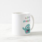 Mug Petit monstre drôle vert en bon état (Devant droit)