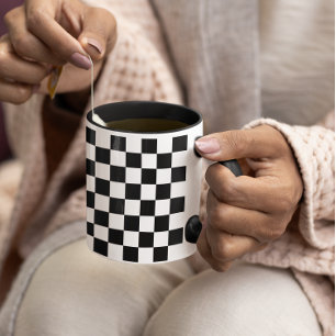 Mug Petit Motif noir et blanc