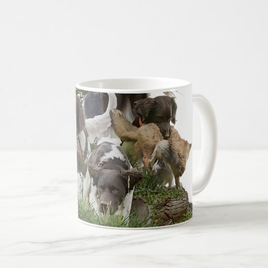 Mug Petit Munsterlander (Devant droit)