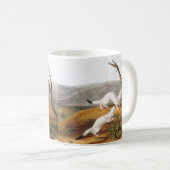 Mug Petit Nimble Weasel Putorius agilis Illustration (Devant droit)