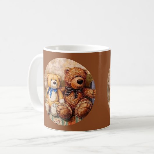 Mug Petit Nounours mignon (Devant gauche)