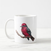 Mug Petit oiseau rouge (Gauche)