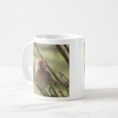 Mug Petit oiseau sur toile (Devant gauche)