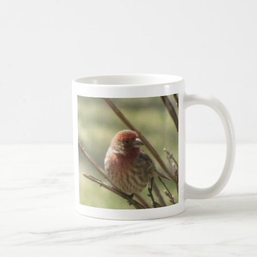 Mug Petit oiseau sur toile (Droite)