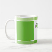Mug petit oiseau vert (Gauche)