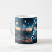 Mug Petit ours spatial rêveur (Devant gauche)