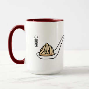 Mug Petit pain chinois de Dim Sum de boulette de soupe