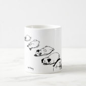Mug Petit pain de carlin de discrétion (Centre)