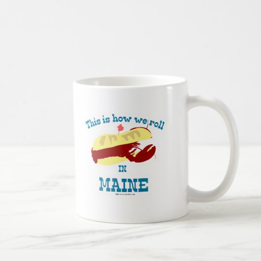 Mug Petit pain de homard du Maine (Droite)