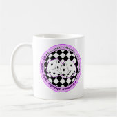 Mug Petit pain de poussins de Bunco avec lui - pourpre (Gauche)