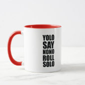 Mug Petit pain de YOLO solo (Gauche)