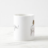 Mug Petit pain MOH de Bl de jeune mariée de petit pain (Centre)