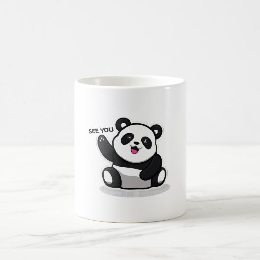 Mug petit panda mignon (Centre)