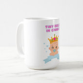 Mug Petit patron en charge - Bold Funny Toddler (Devant gauche)
