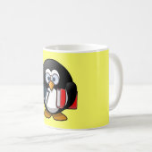 Mug Petit pingouin animated mignon de rat de (Devant droit)