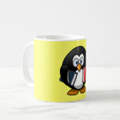 Mug Petit pingouin animated mignon de rat de (Devant gauche)