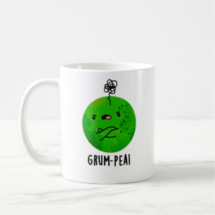 Mug Petit pois de gomme amusant Veggie Pun